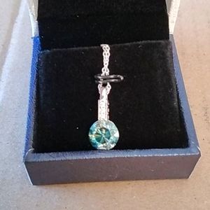 CERTIFIED SILVER 3.50 CT BLUE MOISSANITE